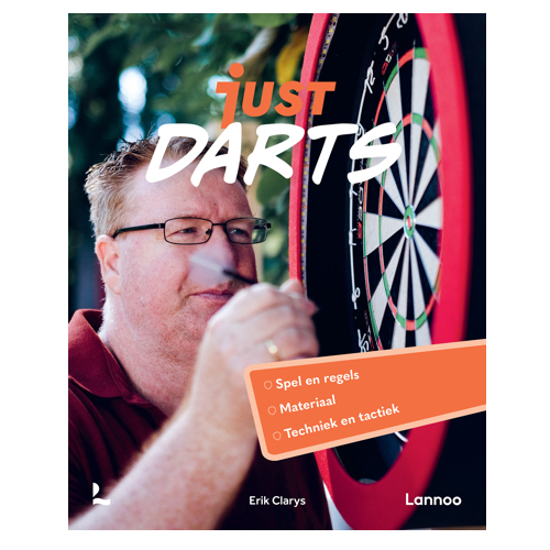 binnenkomst Flikkeren staart Boek Just Darts Erik Clarys - Lannoo | Webshop Darts Store Putte