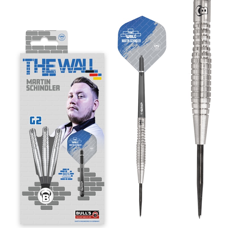 Steel Tip - Martin Schindler 90% G2 - The Wall - Bulls Germany 