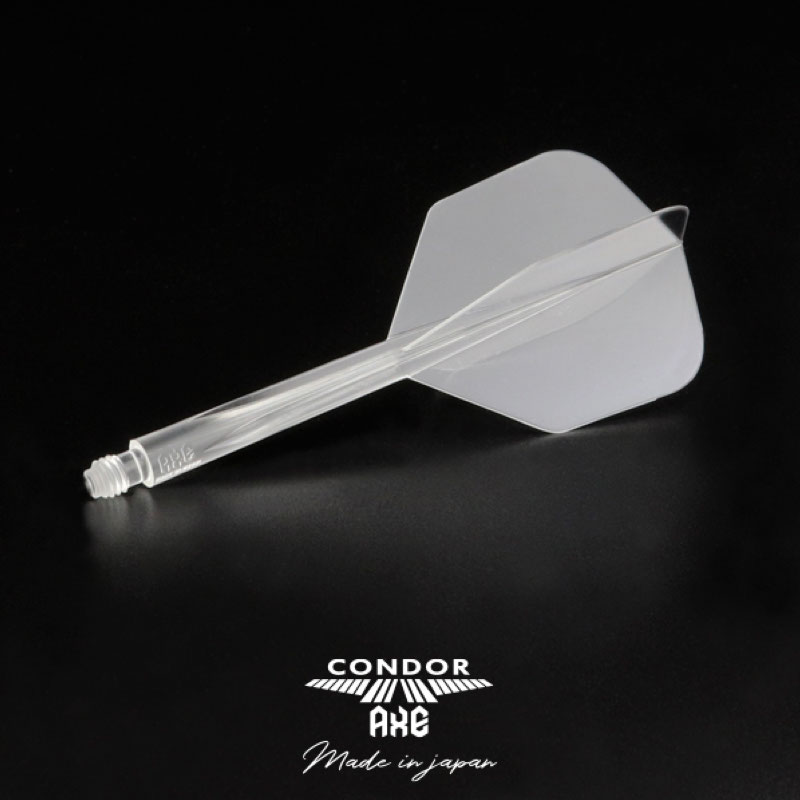 Condor Axe - Plain Color - Clear - Small - Dart Flight System 