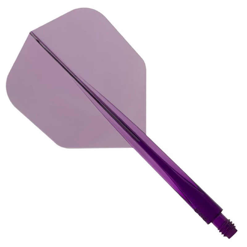 Condor Axe - Plain Color - Clear Purple - Small - Dart Flight System 