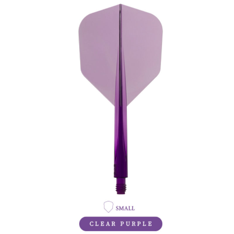 Condor Axe - Plain Color - Clear Purple - Small - Dart Flight System 