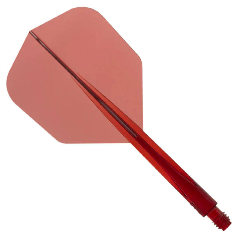 Condor Axe - Plain Color - Clear Red - Small - Dart Flight System 