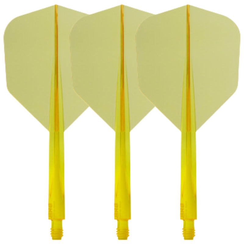 Condor Axe - Plain Color - Clear Yellow - Small - Dart Flight System 