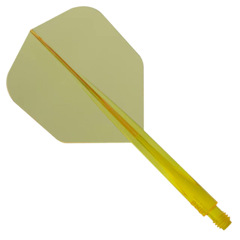 Condor Axe - Plain Color - Clear Yellow - Small - Dart Flight System 