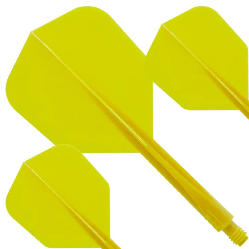 Condor Axe - Plain Color - Yellow - Small - Dart Flight System 
