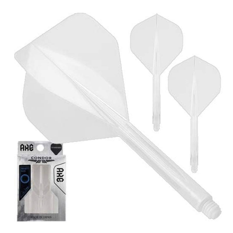 Condor Axe - Clear - Standard - Dart Flight 