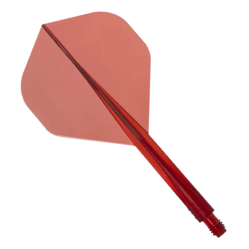 Condor Axe - Clear Red - Standard - Dart Flight 