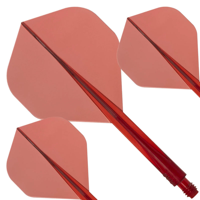 Condor Axe - Clear Red - Standard - Dart Flight 