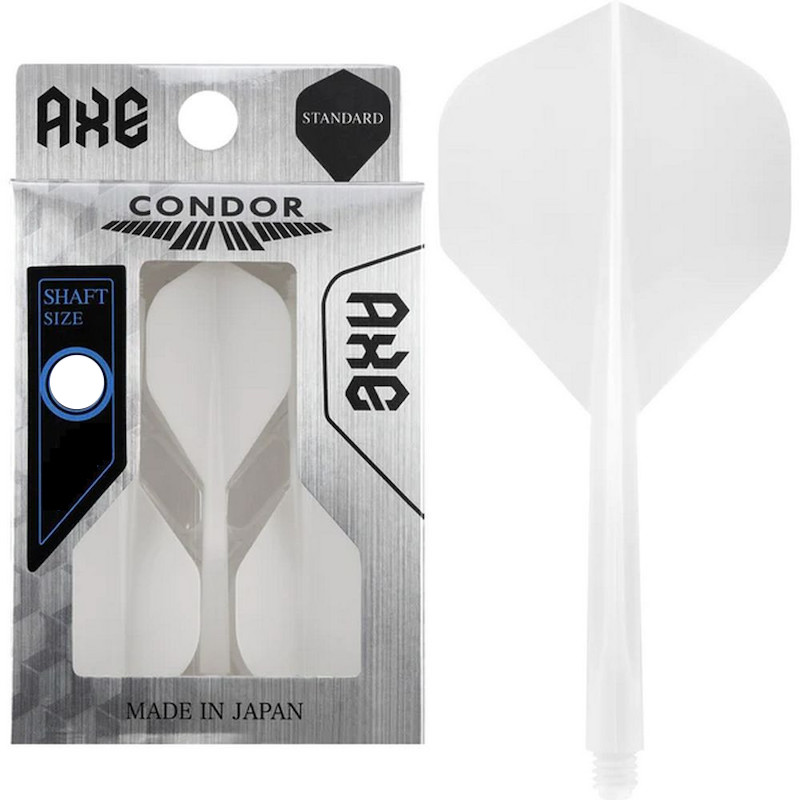 Condor Axe - White - Standard - Dart Flight 