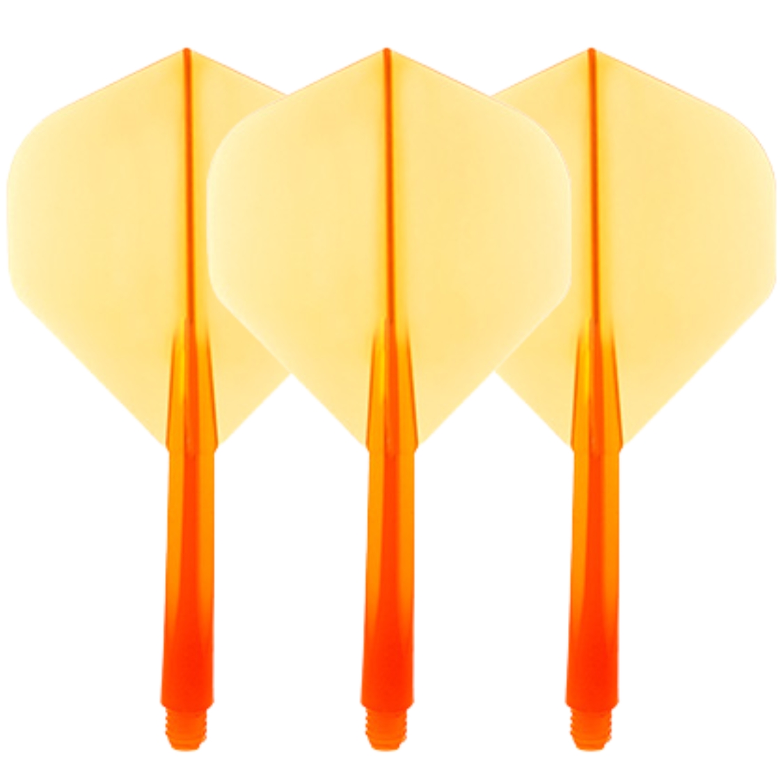 Condor Zero Stress - Plain - Clear Orange - Standard - Dart Flight 