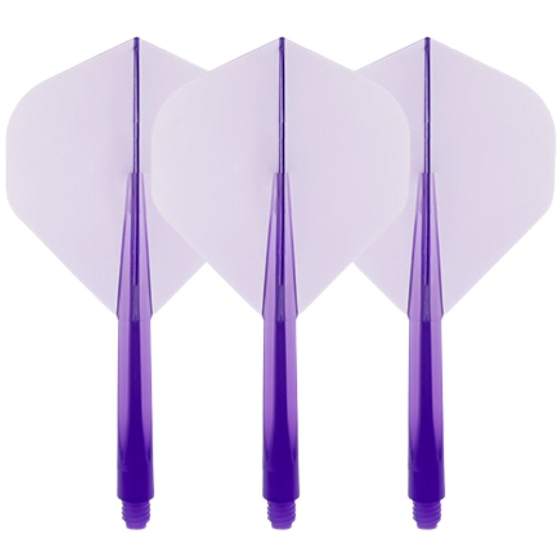 Condor Zero Stress - Plain - Clear Purple - Standard - Dart Flight 