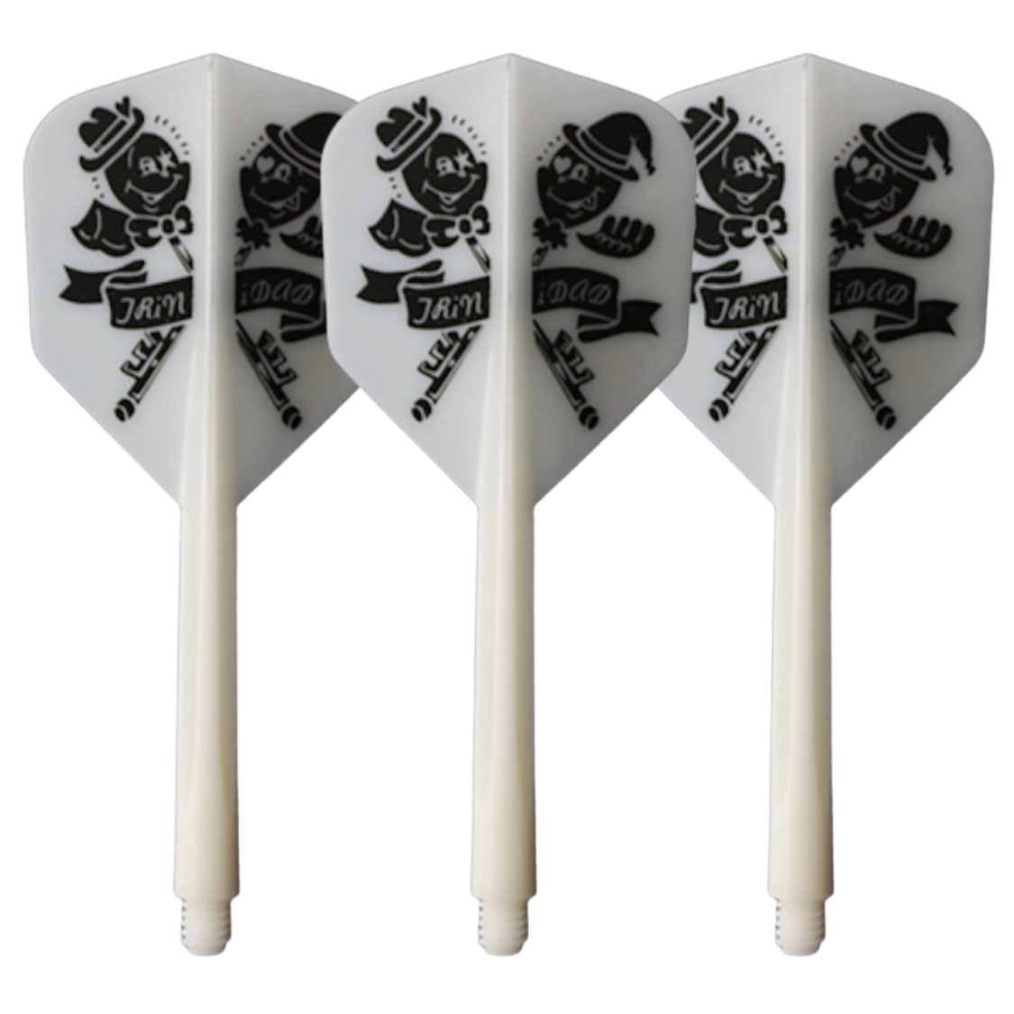 Condor Zero Stress Player - Shizuka Kondo - Key - White/Black - Small - Dart Flight 