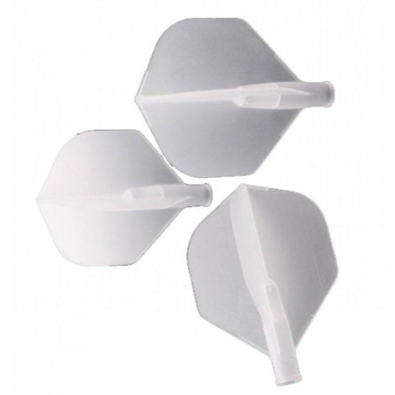 Cuesoul - Tero Dart Flight System AK4 - Standard - Solid Clear  