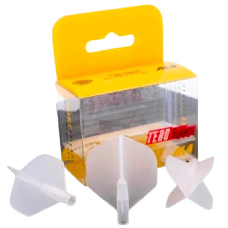 Cuesoul - Tero Dart Flight System AK4 - Standard - Solid Clear  