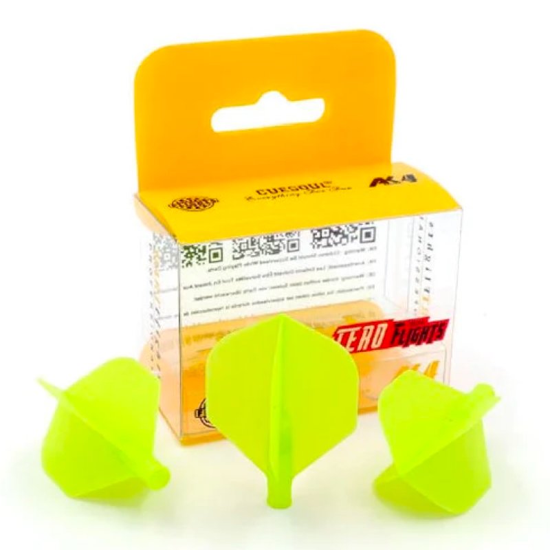 Cuesoul - Tero Dart Flight System AK4 - Standard - Solid Green 