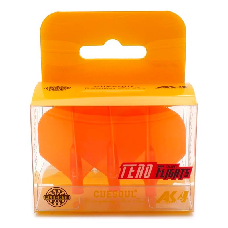 Cuesoul - Tero Dart Flight System AK4 - Standard - Solid Orange 