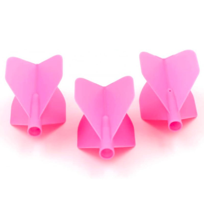 Cuesoul - Tero Dart Flight System AK4 - Standard - Solid Pink 