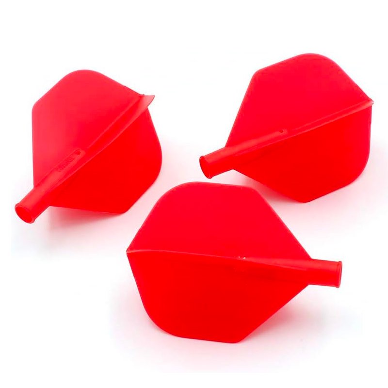 Cuesoul - Tero Dart Flight System AK4 - Standard - Solid Red 