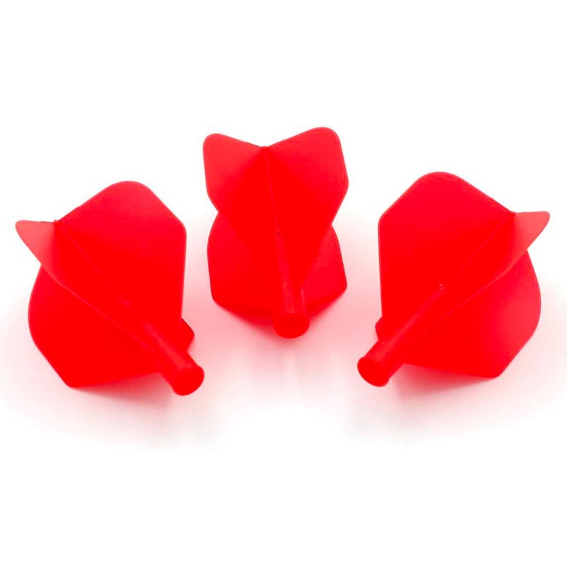 Cuesoul - Tero Dart Flight System AK4 - Standard - Solid Red 