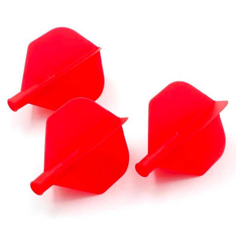 Cuesoul - Tero Dart Flight System AK4 - Standard - Solid Red 