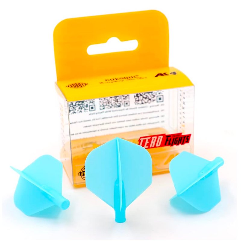 Cuesoul - Tero Dart Flight System AK4 - Standard - Solid Sky Blue 