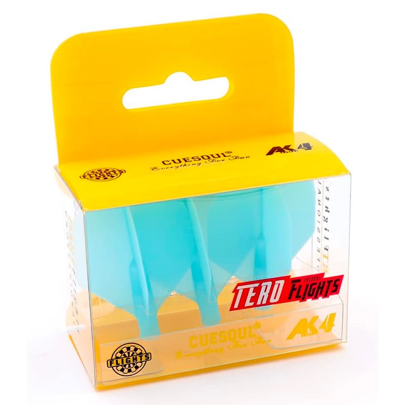 Cuesoul - Tero Dart Flight System AK4 - Standard - Solid Sky Blue 