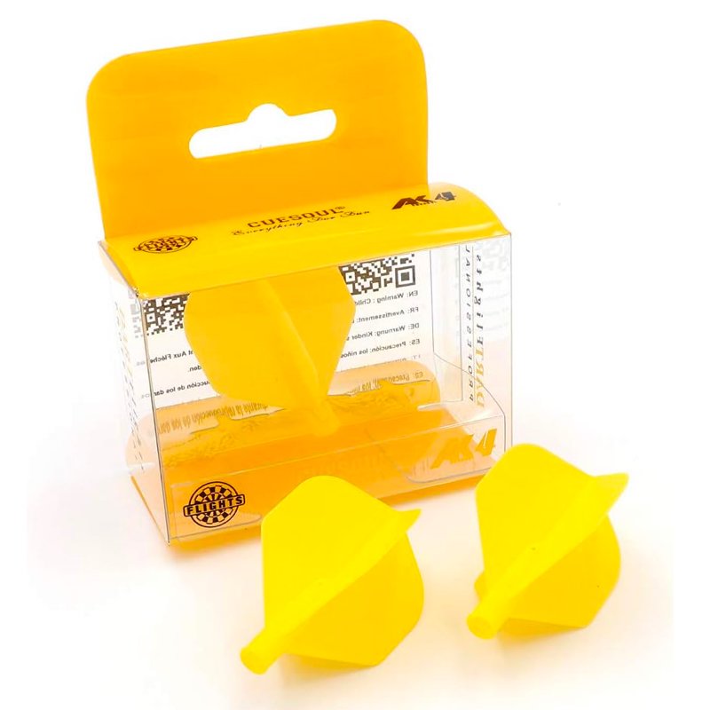 Cuesoul - Tero Dart Flight System AK4 - Standard - Solid Yellow 