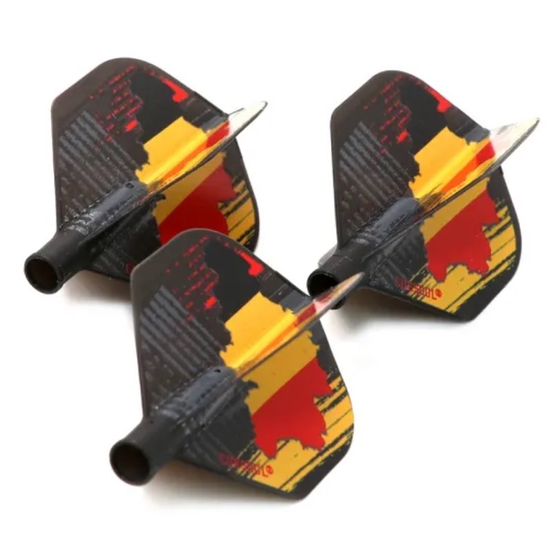 Cuesoul - Tero Dart Flight System AK4 - Standard - Belgium Color 