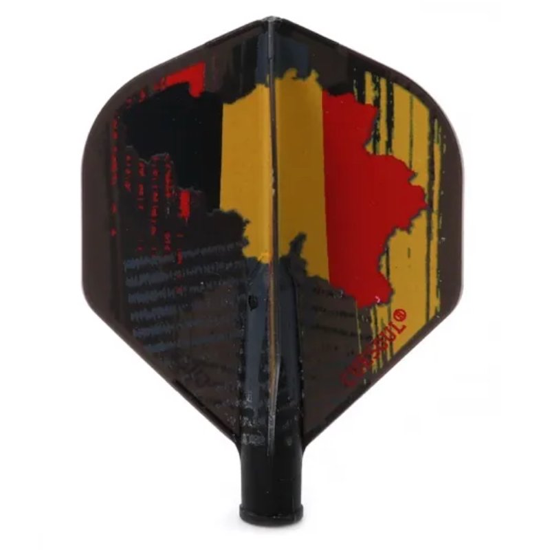 Cuesoul - Tero Dart Flight System AK4 - Standard - Belgium Color 