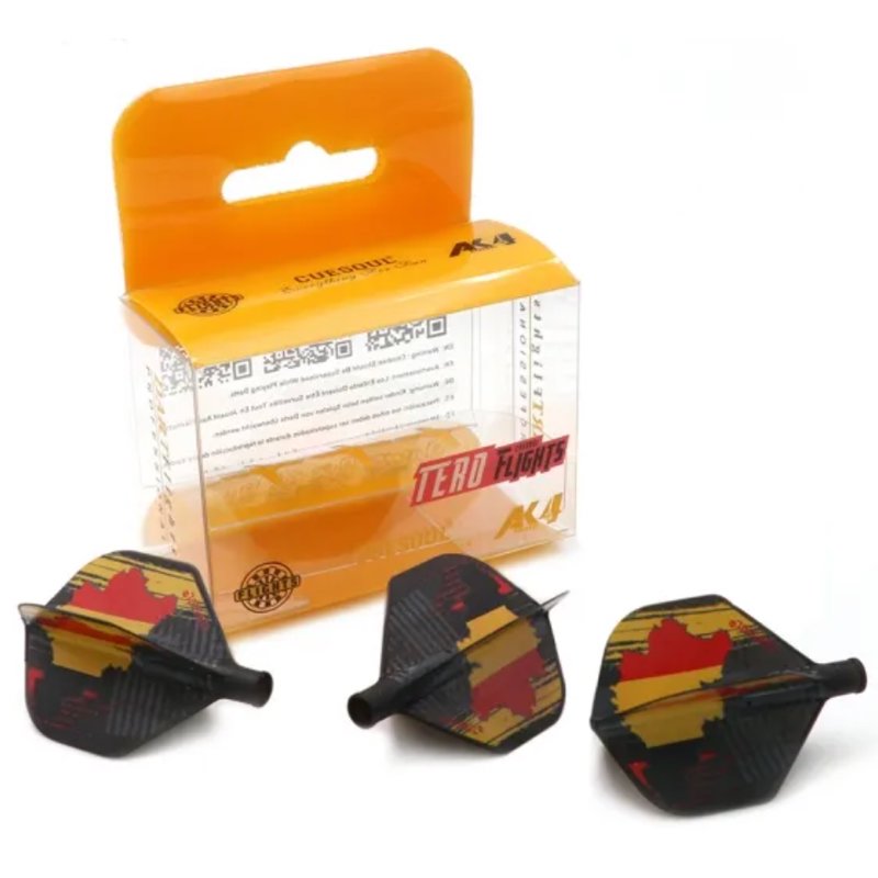 Cuesoul - Tero Dart Flight System AK4 - Standard - Belgium Color 