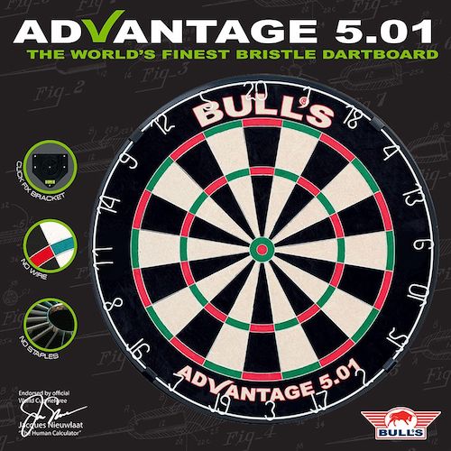 Dartboard Advantage 501 - Bulls 