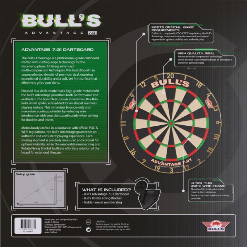 Bulls Advantage 701 Dartboard 