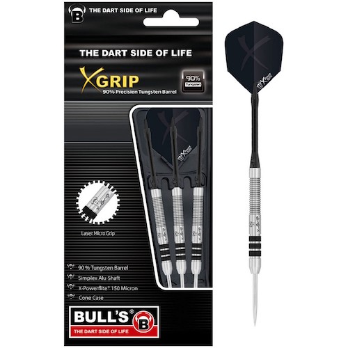 Steel Tip - X-Grip X1 90% - Bulls Germany 