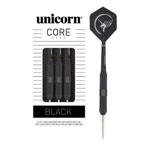 Steel Tip -Unicorn - Core Plus Black Brass - 24gr 