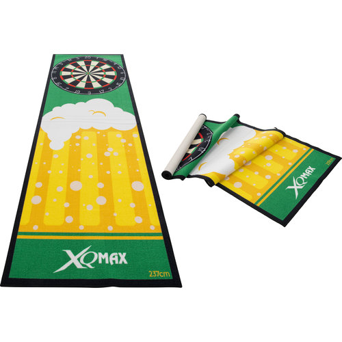 Dartsmat - Beer Design - 237x80 - XQMax Groen