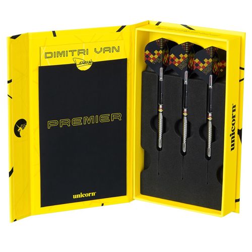 Steel Tip - Premier 90% Dimitri Van den Bergh - Unicorn 