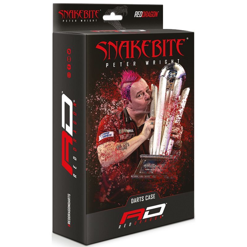 Darts Case Super Tour - Peter Wright Snakebite - Red Dragon 