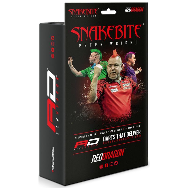 Darts Case Super Tour - Peter Wright Snakebite - Red Dragon 