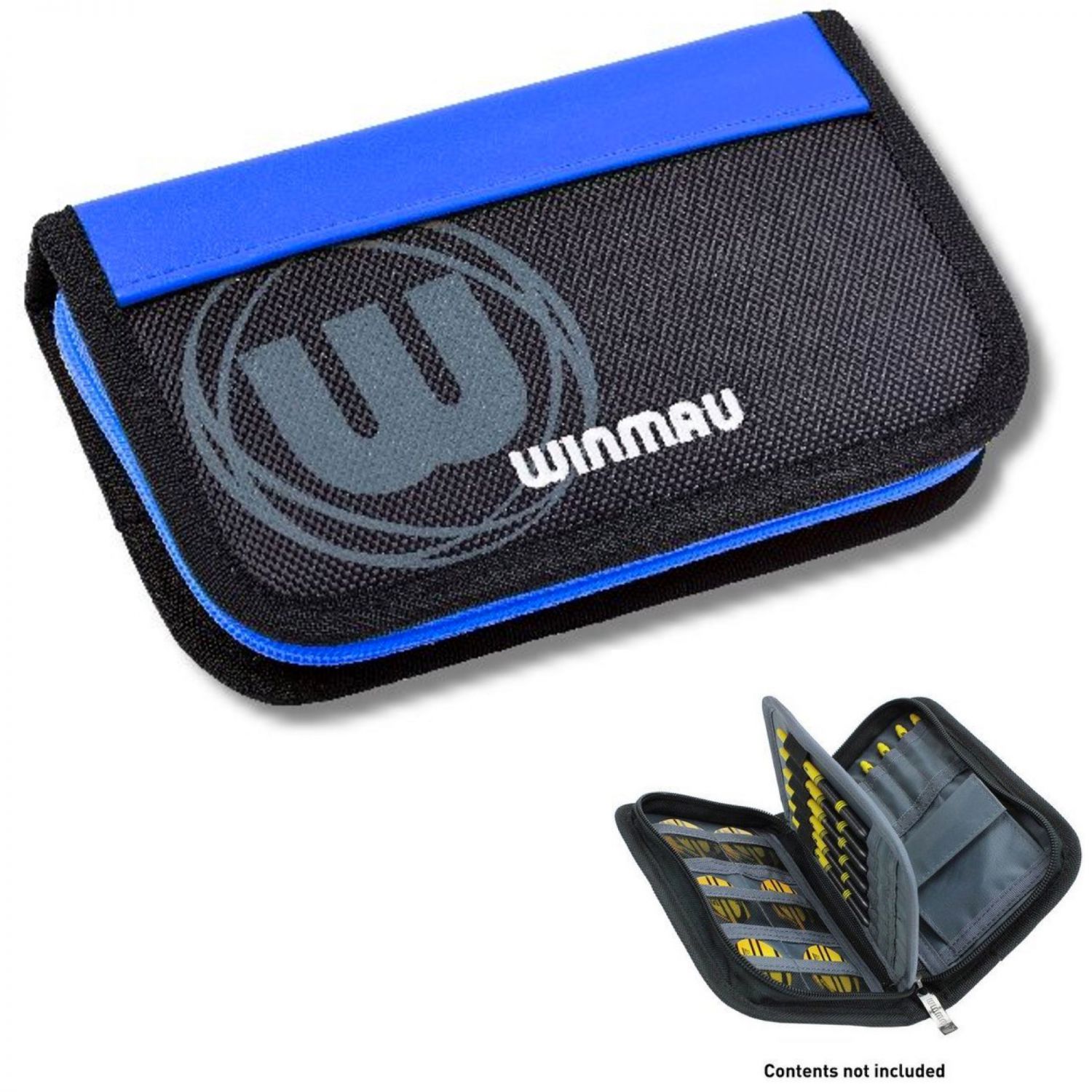 Winmau Urban Pro Dart Wallet - Black-Blue 