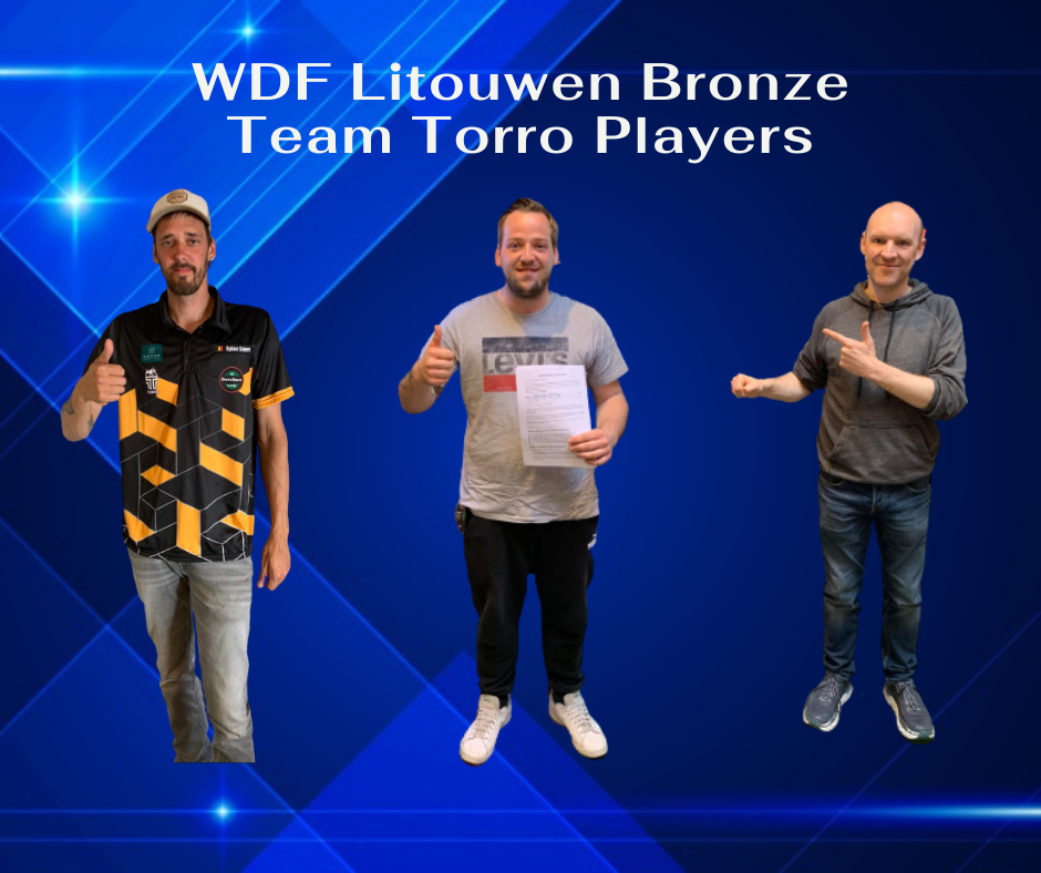 WDF Litouwen Bronze met Lorenzo Schmelcher - Dylan Snyers en Stijn Vekemans