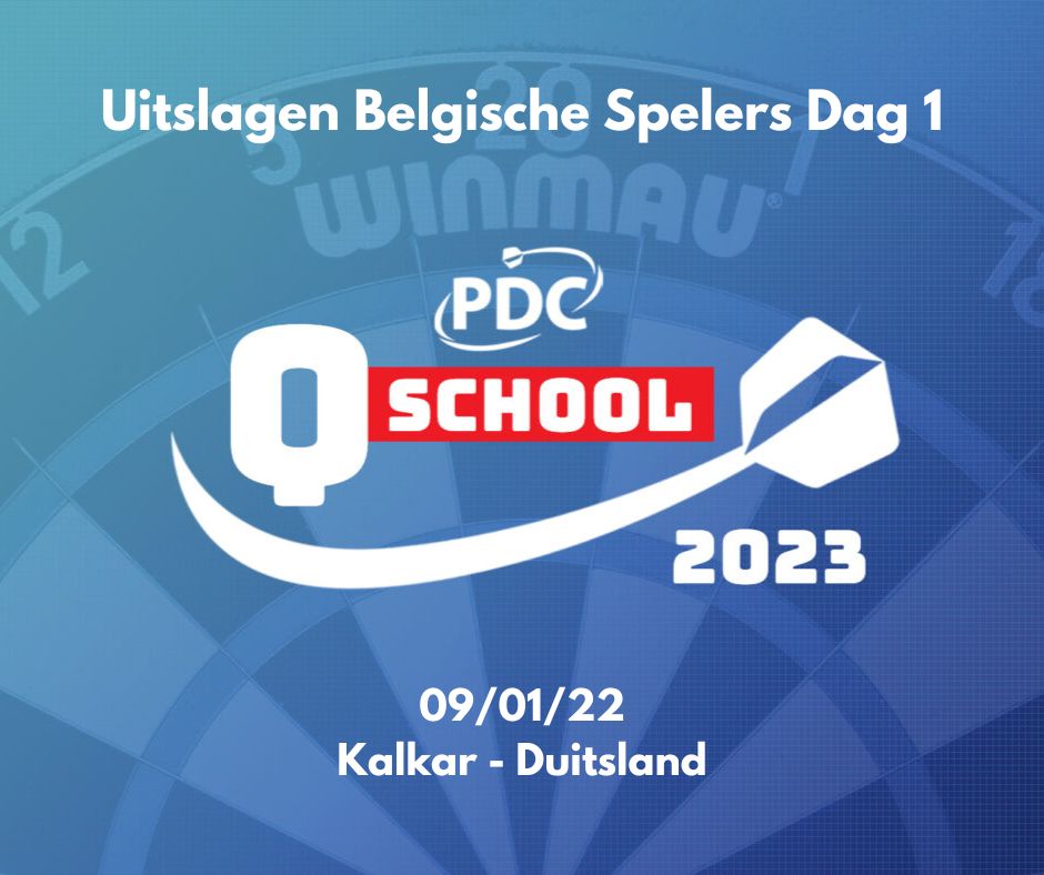 Venken en Schweyen stranden bij laatste 16 - Belgische uitslagen op PDC Q-School Kalkar Duitsland - 