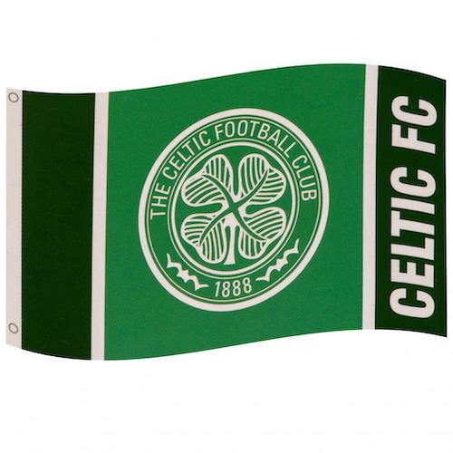 Celtic Vlag Wordmark Stripe WH 