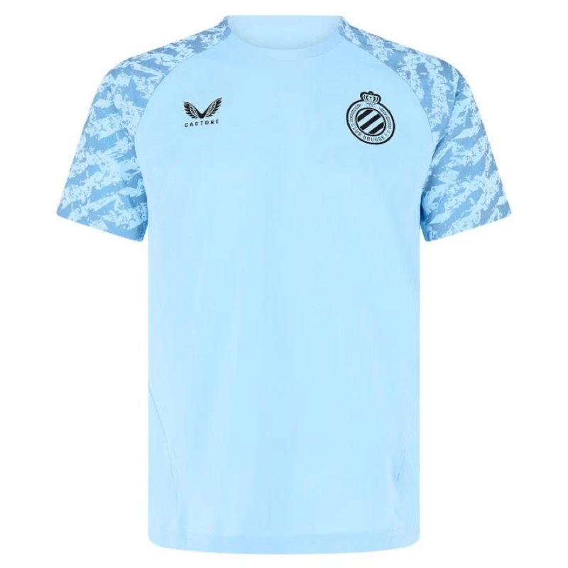 Club Brugge Training T-Shirt 25/26 - Lichtblauw - Adults - Castore 
