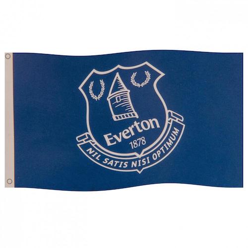 Everton Vlag Core Crest WH 