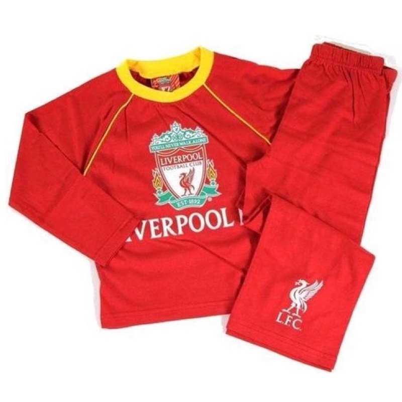 Liverpool Pyjama met clublogo en Lange Broek 