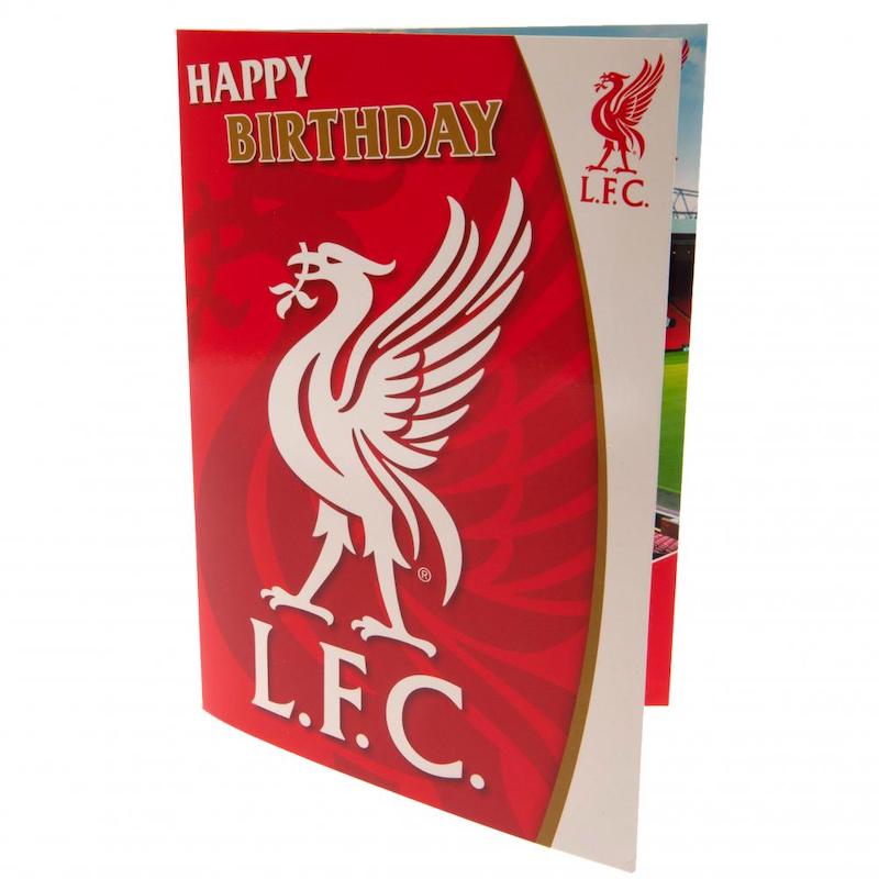 Liverpool Musical Birthday Card 