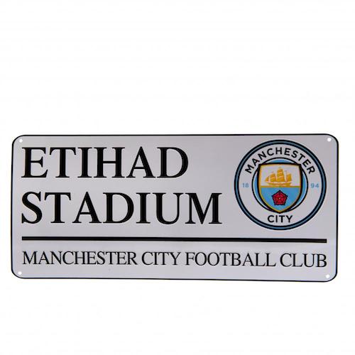 Manchester City Street Sign Etihad Stadium 