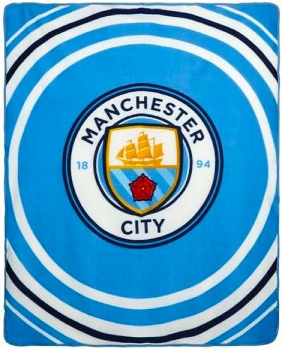 Manchester City Fleece Plaid Pulse 