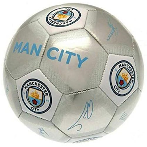 Manchester City Signature Fußball Silber Größe 5 