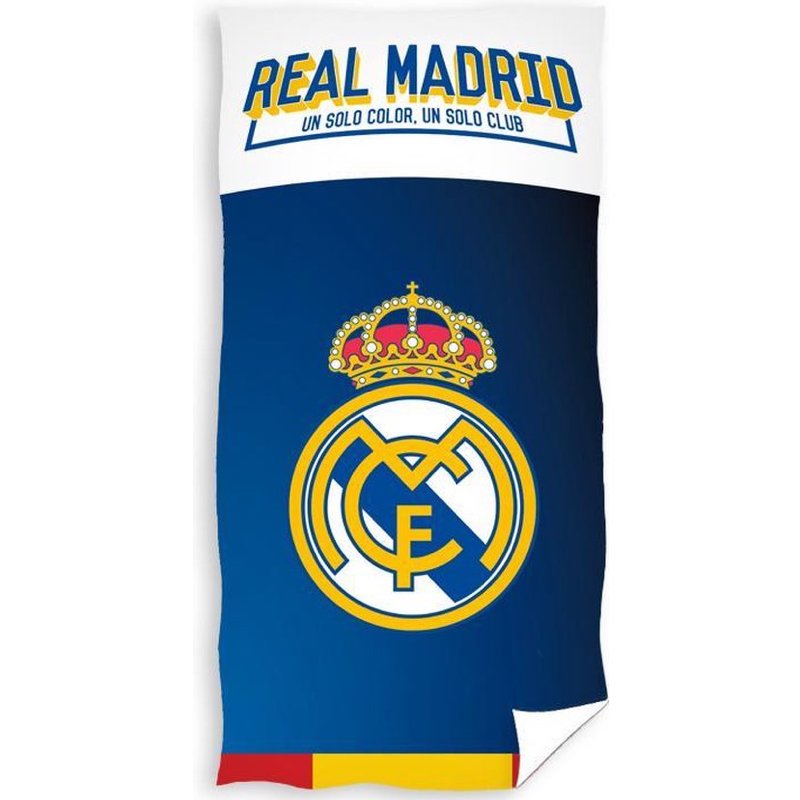 Real Madrid Handdoek - Un Solo Color - 70x140cm Polyester 